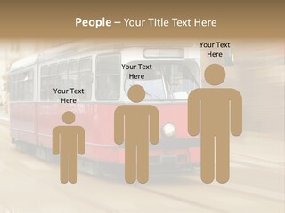 Vintage Train Cityscape PowerPoint Template