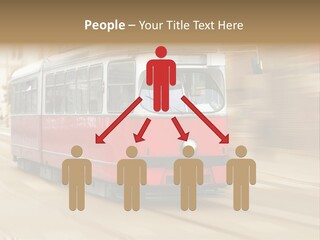 Vintage Train Cityscape PowerPoint Template