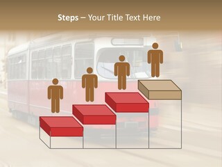 Vintage Train Cityscape PowerPoint Template