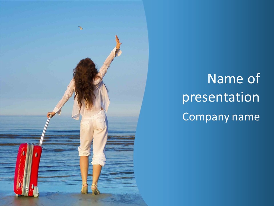 Spa Summer Sand PowerPoint Template