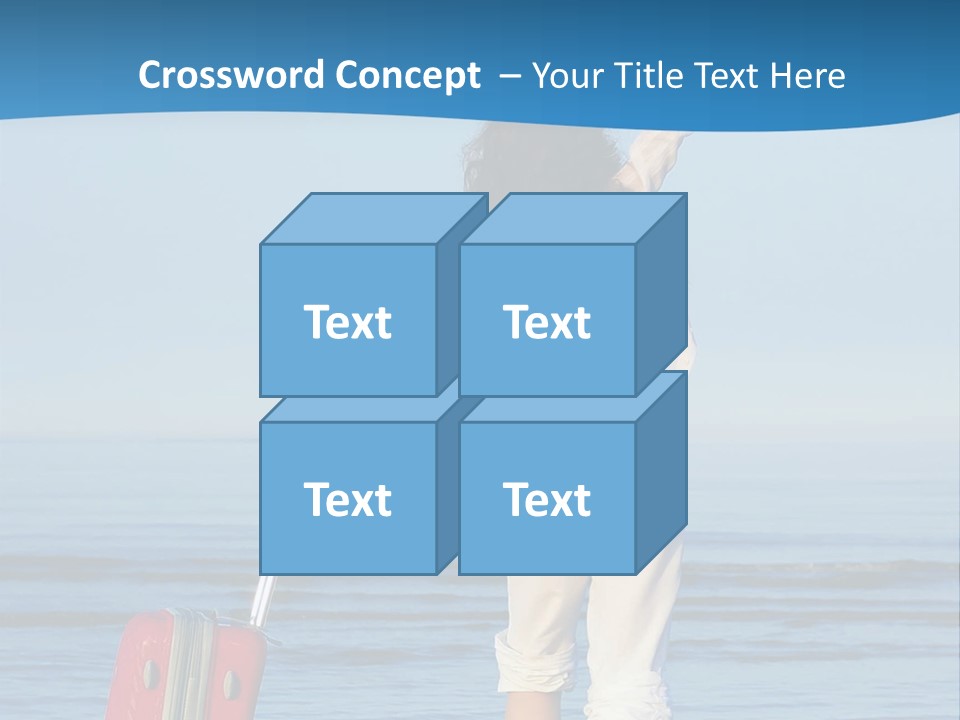 Spa Summer Sand PowerPoint Template