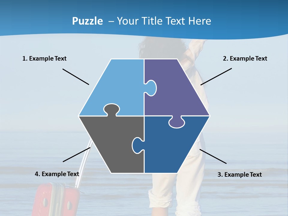 Spa Summer Sand PowerPoint Template