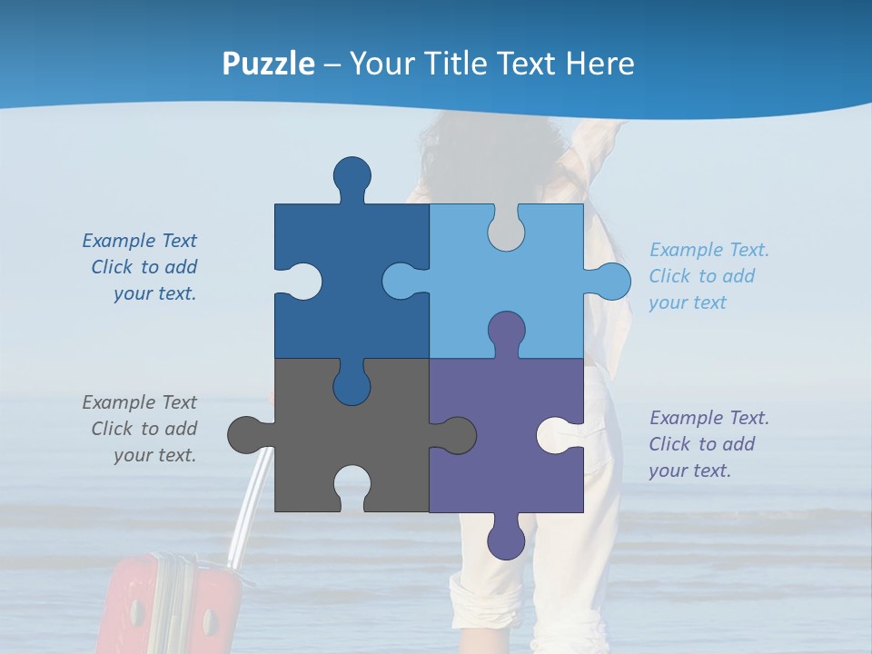 Spa Summer Sand PowerPoint Template