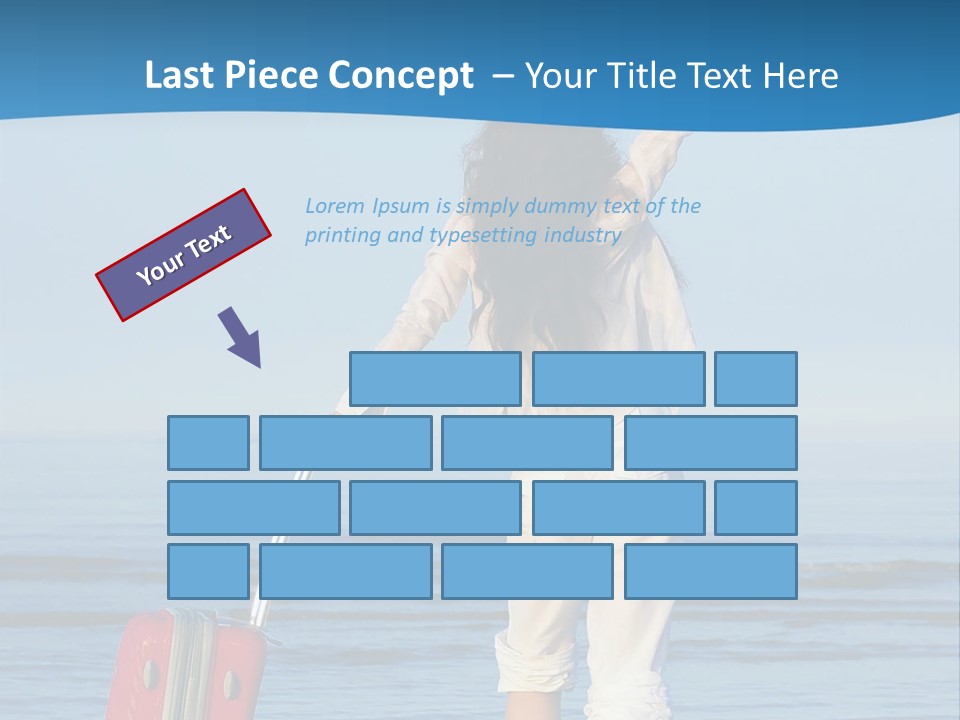 Spa Summer Sand PowerPoint Template