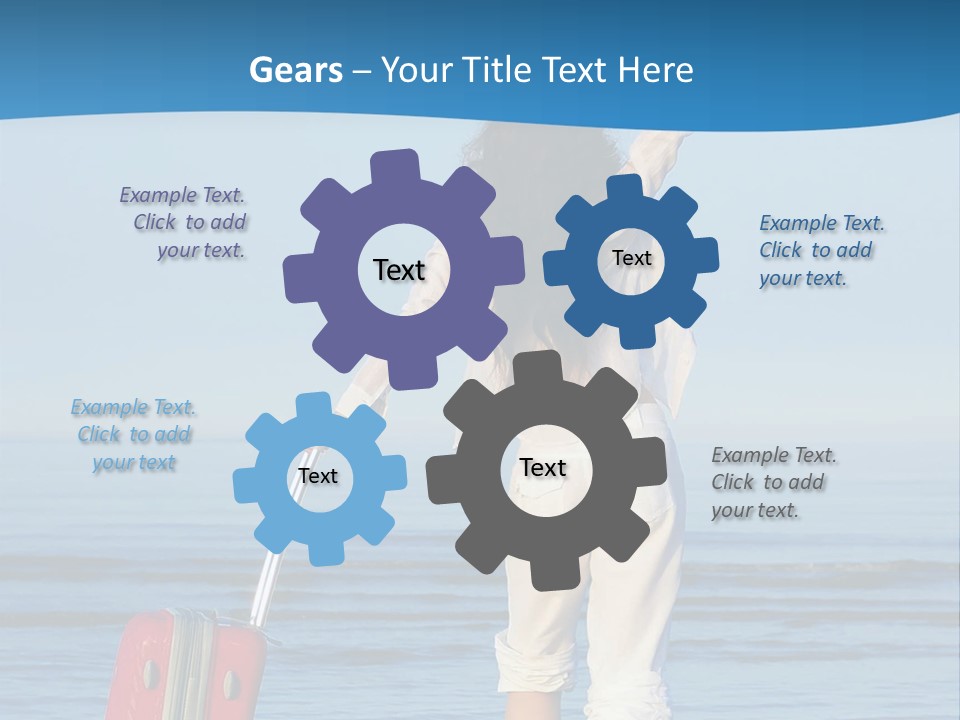 Spa Summer Sand PowerPoint Template