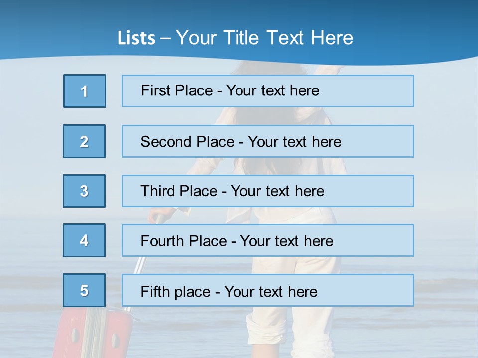 Spa Summer Sand PowerPoint Template