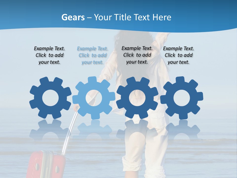 Spa Summer Sand PowerPoint Template