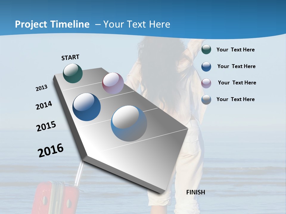 Spa Summer Sand PowerPoint Template