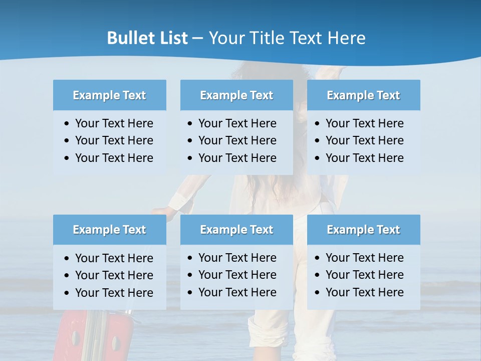 Spa Summer Sand PowerPoint Template