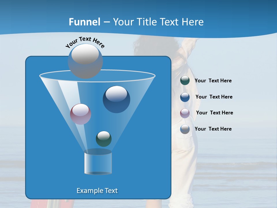 Spa Summer Sand PowerPoint Template