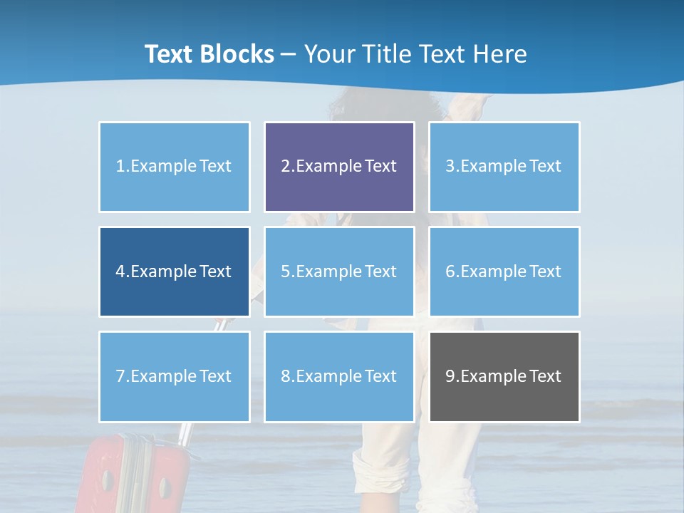 Spa Summer Sand PowerPoint Template