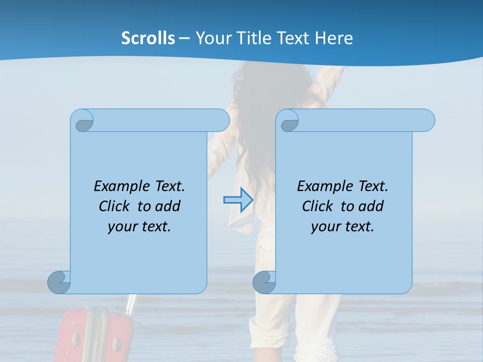 Spa Summer Sand PowerPoint Template