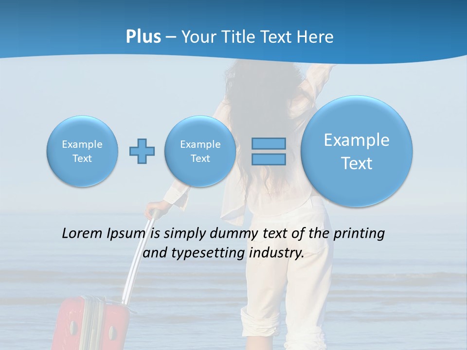 Spa Summer Sand PowerPoint Template