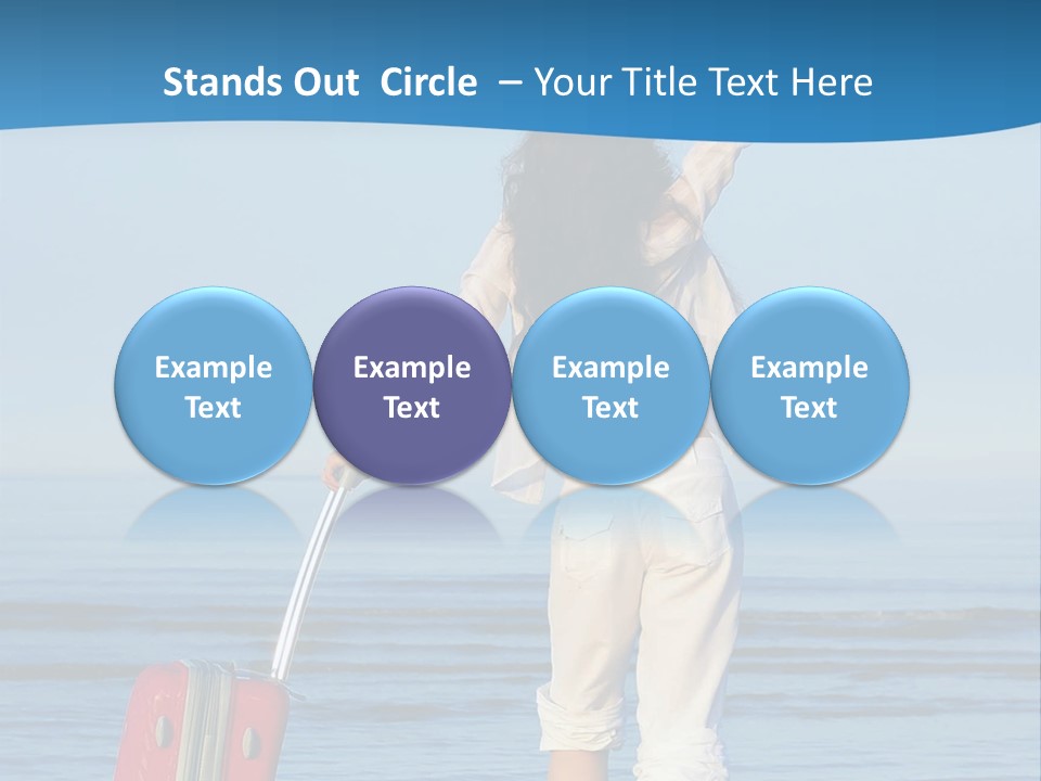 Spa Summer Sand PowerPoint Template