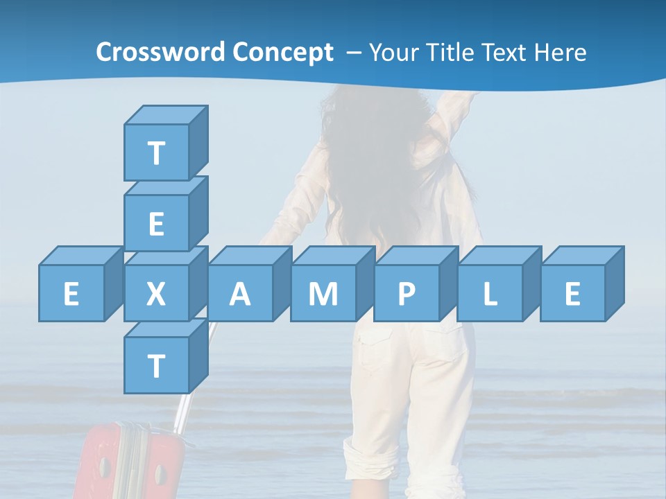 Spa Summer Sand PowerPoint Template