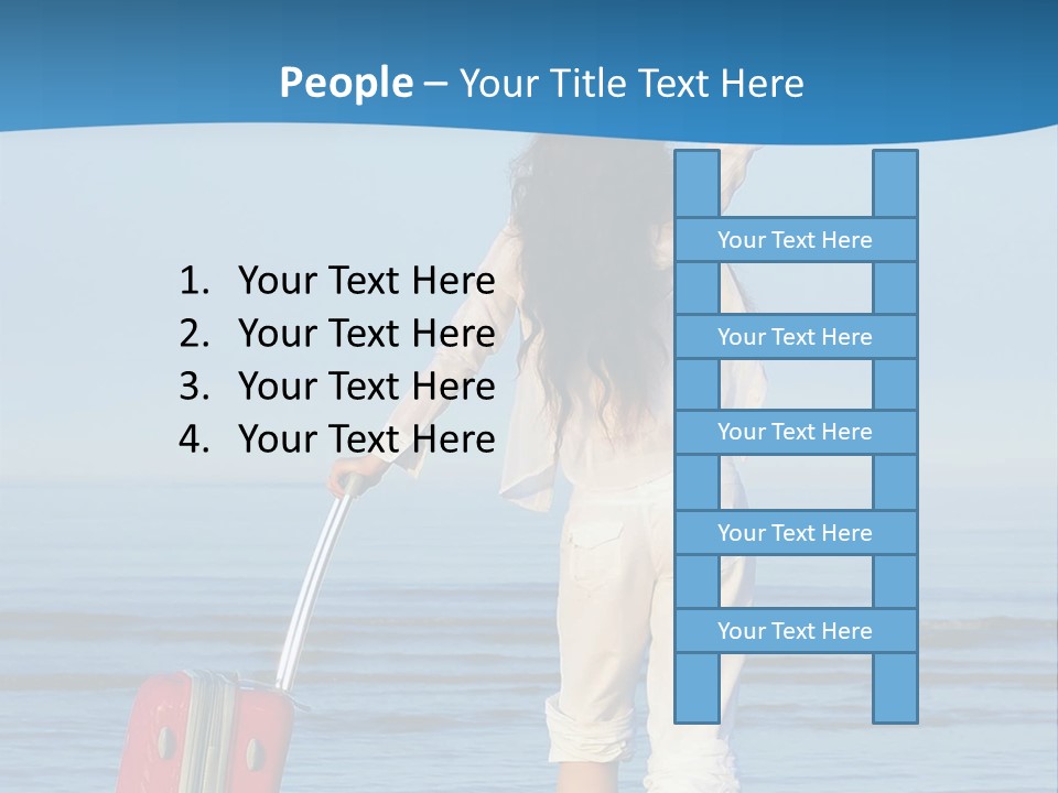 Spa Summer Sand PowerPoint Template