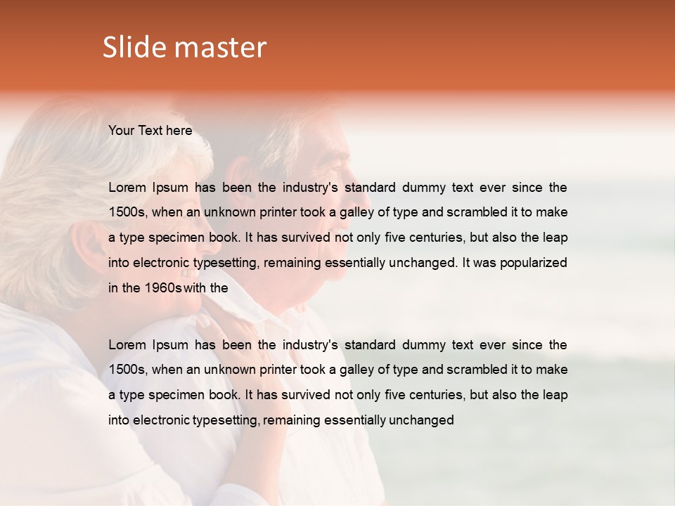 Summer Mature Stomach PowerPoint Template