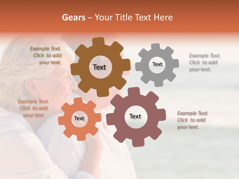 Summer Mature Stomach PowerPoint Template