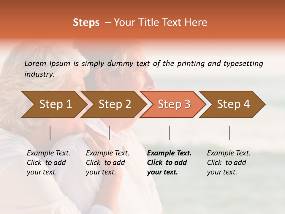 Summer Mature Stomach PowerPoint Template