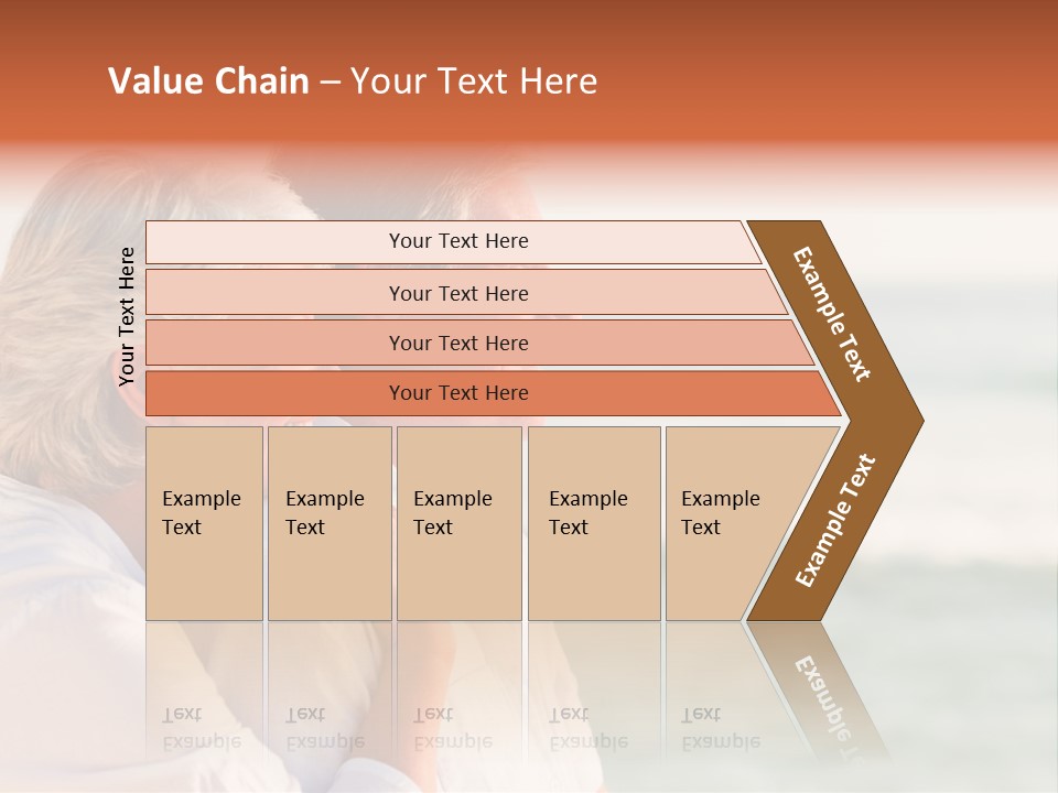 Summer Mature Stomach PowerPoint Template