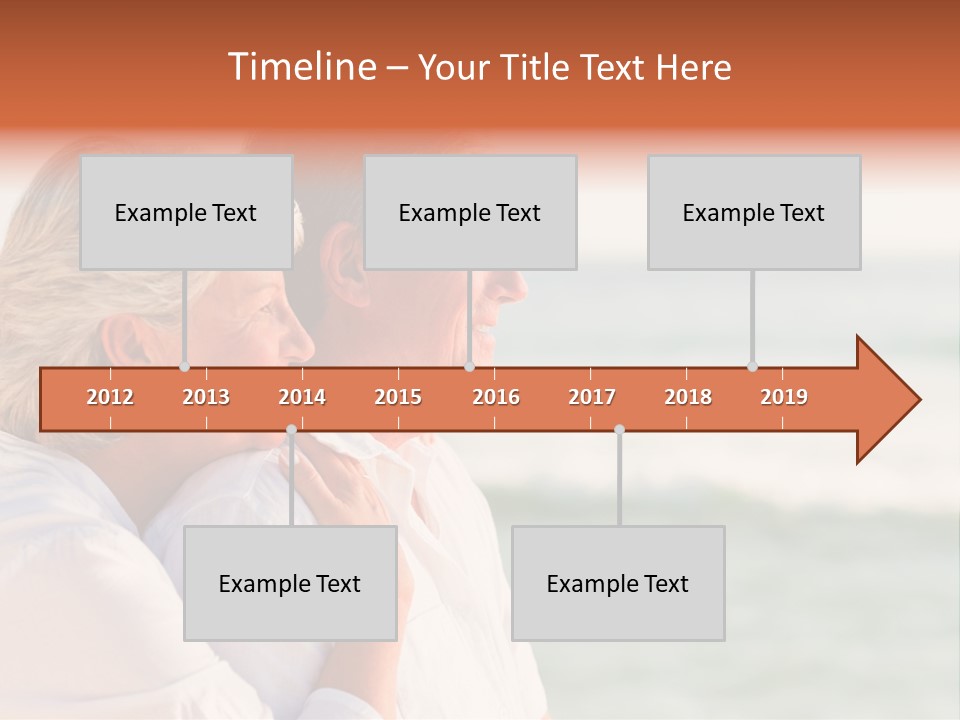 Summer Mature Stomach PowerPoint Template