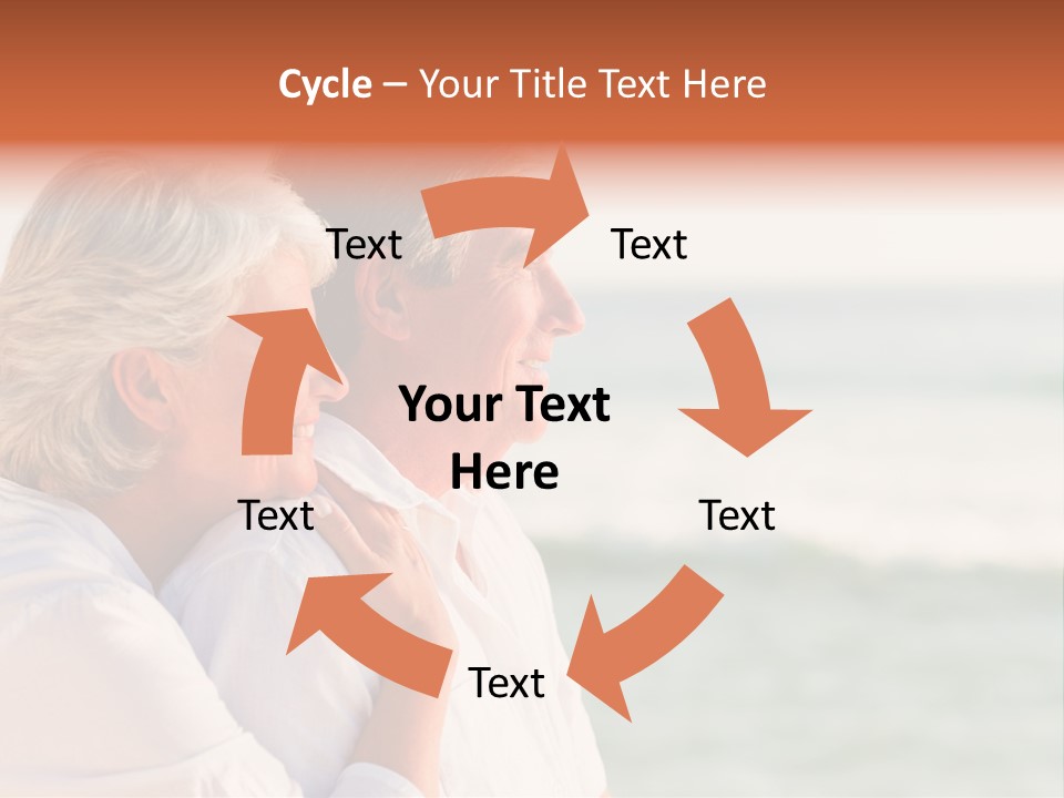 Summer Mature Stomach PowerPoint Template