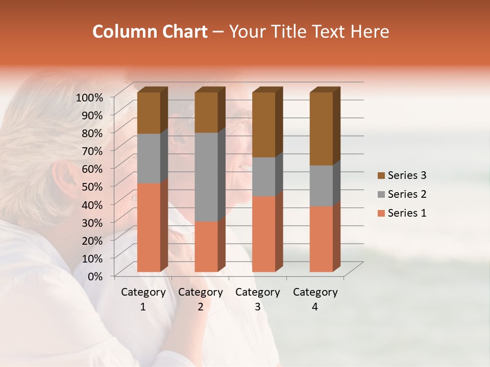 Summer Mature Stomach PowerPoint Template