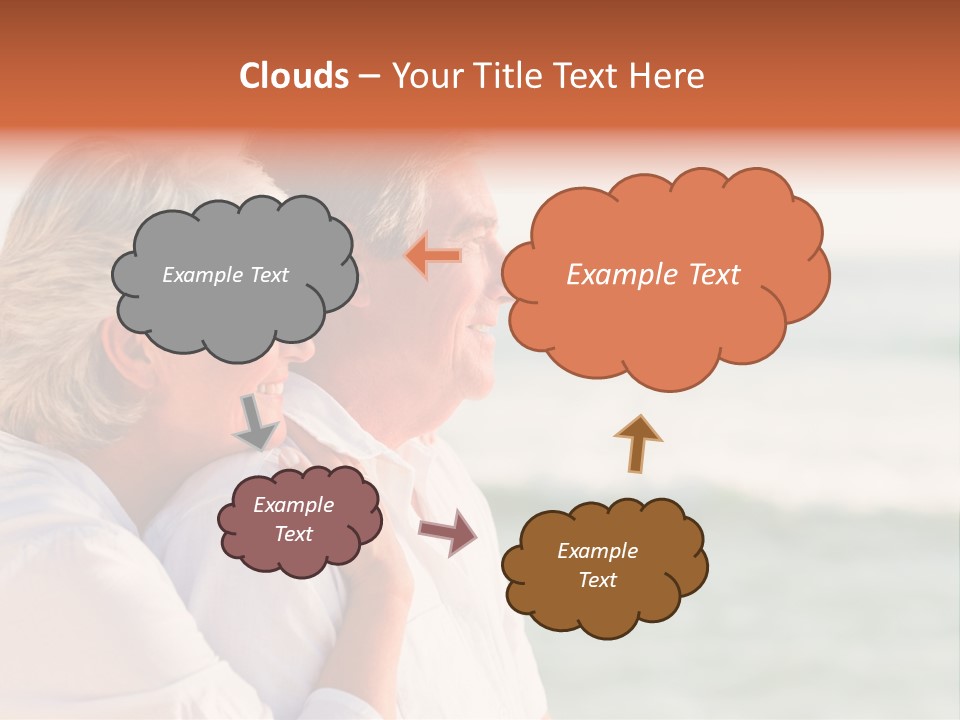 Summer Mature Stomach PowerPoint Template
