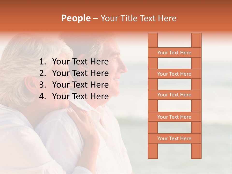 Summer Mature Stomach PowerPoint Template