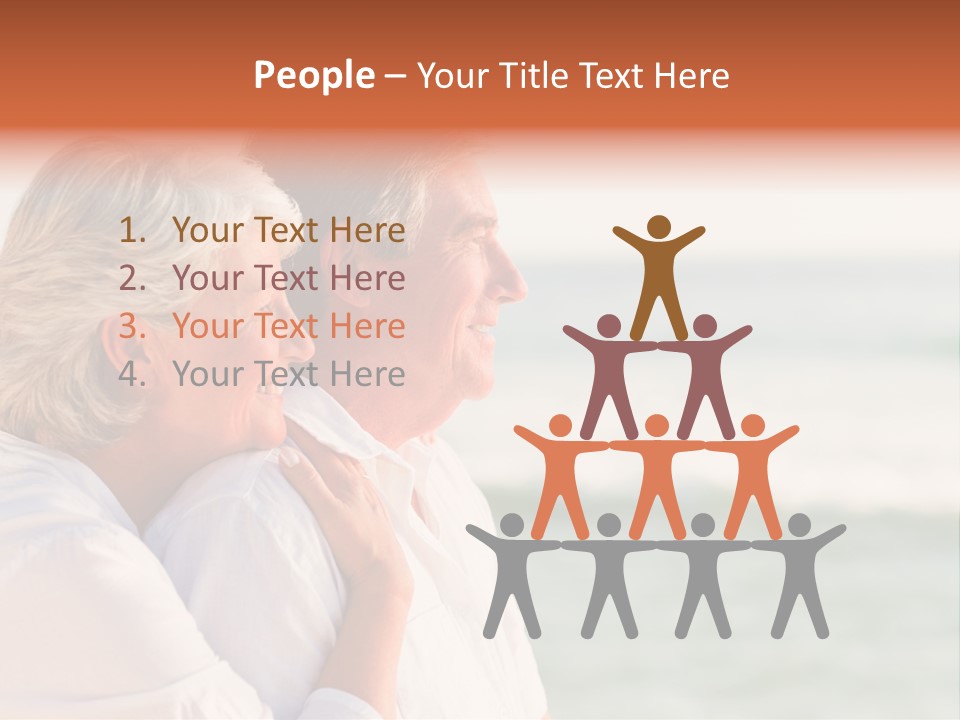 Summer Mature Stomach PowerPoint Template