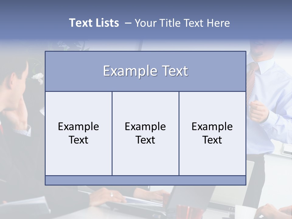 A Man Giving A Presentation To A Group Of People PowerPoint Template