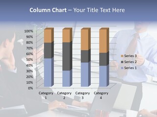 A Man Giving A Presentation To A Group Of People PowerPoint Template