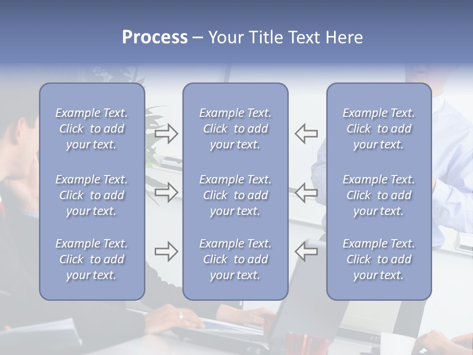 A Man Giving A Presentation To A Group Of People PowerPoint Template