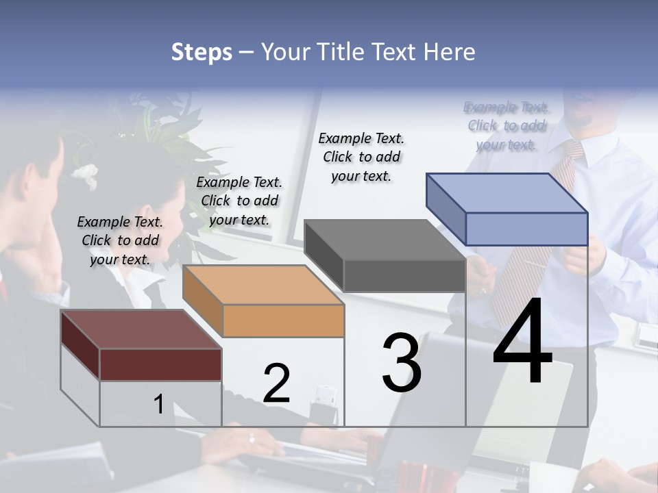 A Man Giving A Presentation To A Group Of People PowerPoint Template