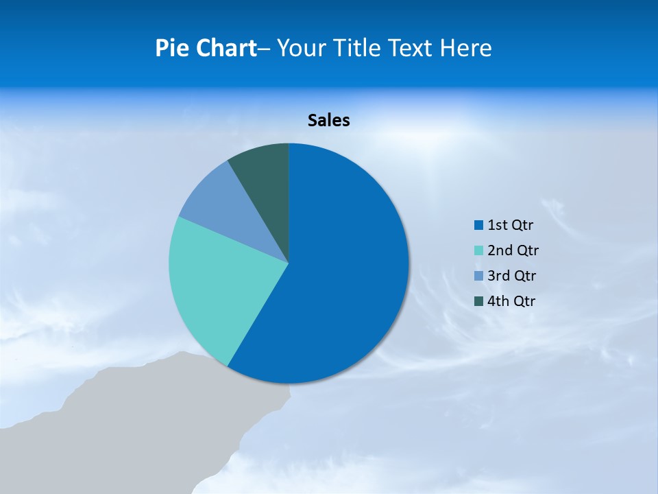 A Person Standing On Top Of A Hill With Their Arms In The Air PowerPoint Template