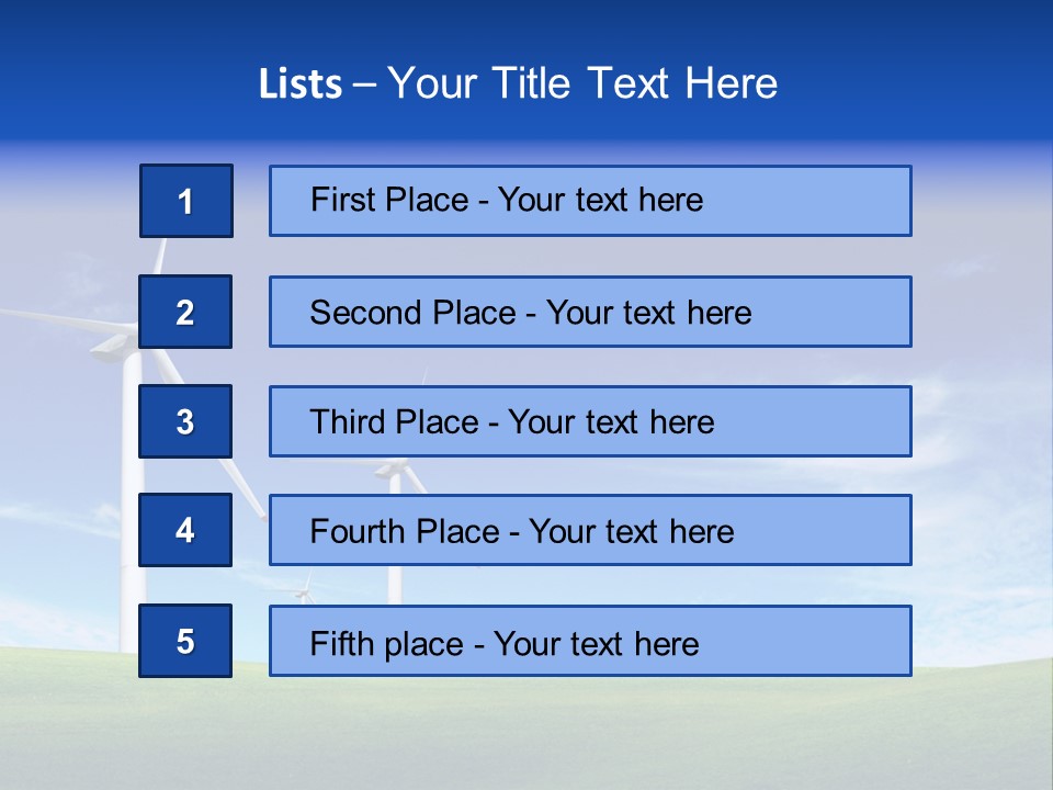 World Company Old PowerPoint Template