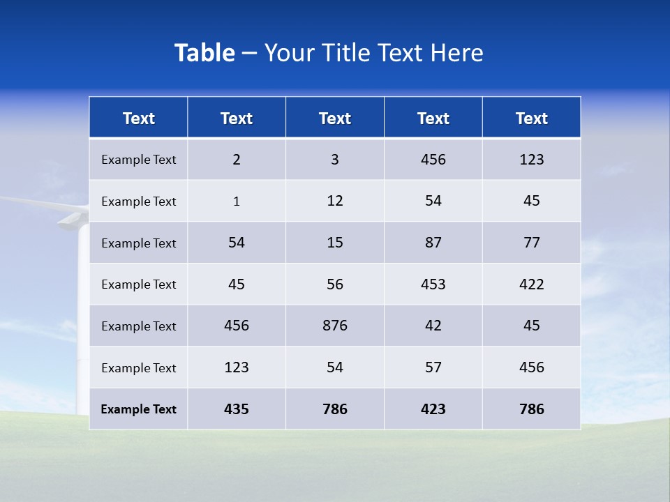World Company Old PowerPoint Template