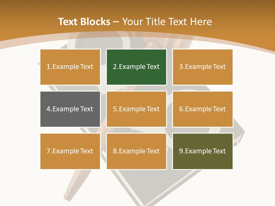 Choice Finger Symbol PowerPoint Template