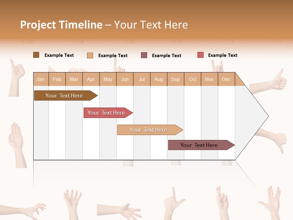 Choice Finger Symbol PowerPoint Template