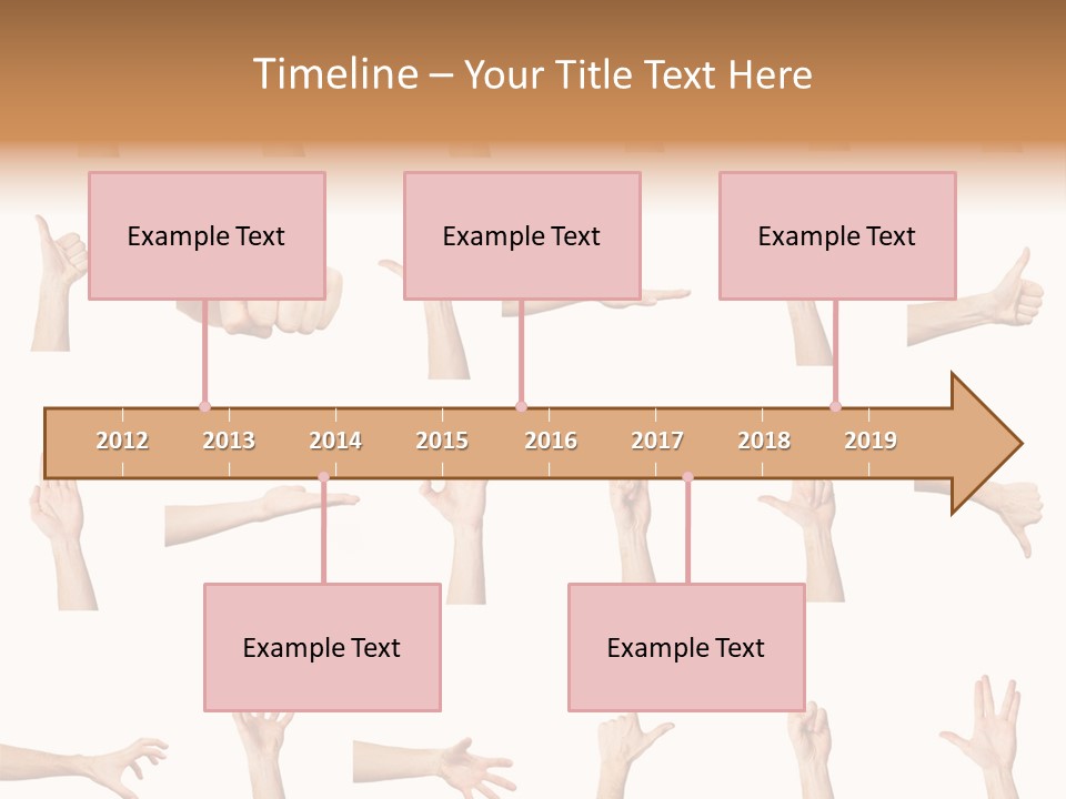 Choice Finger Symbol PowerPoint Template