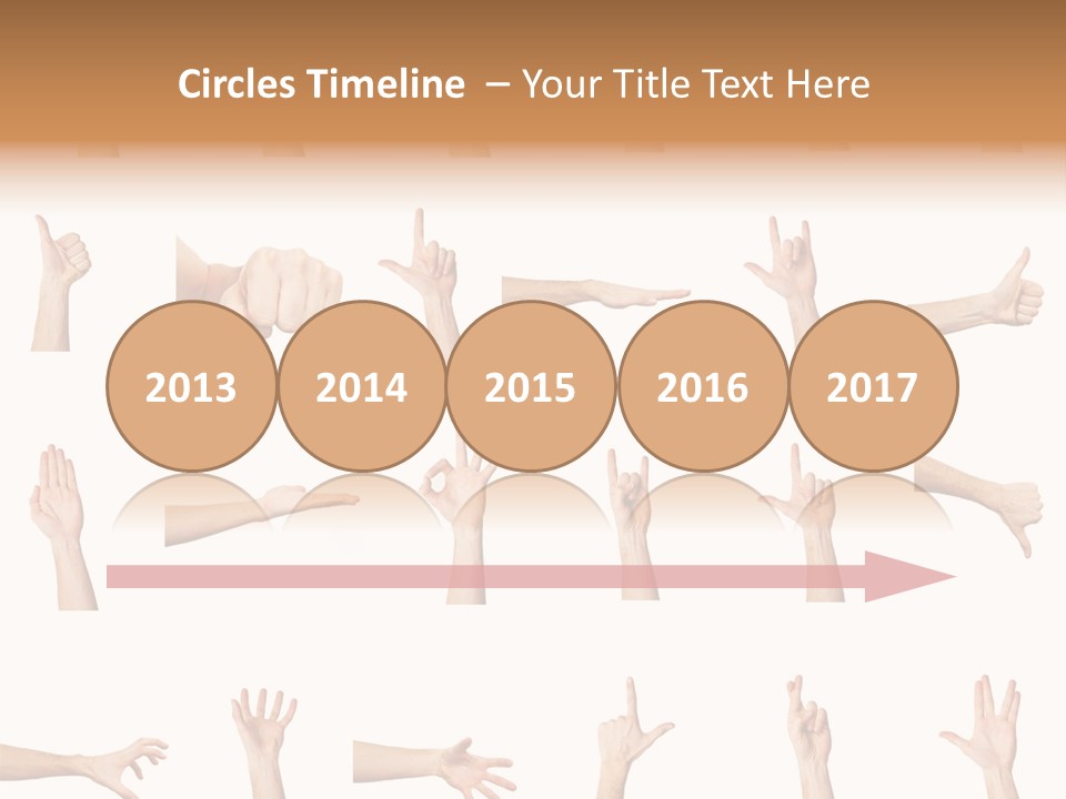 Choice Finger Symbol PowerPoint Template