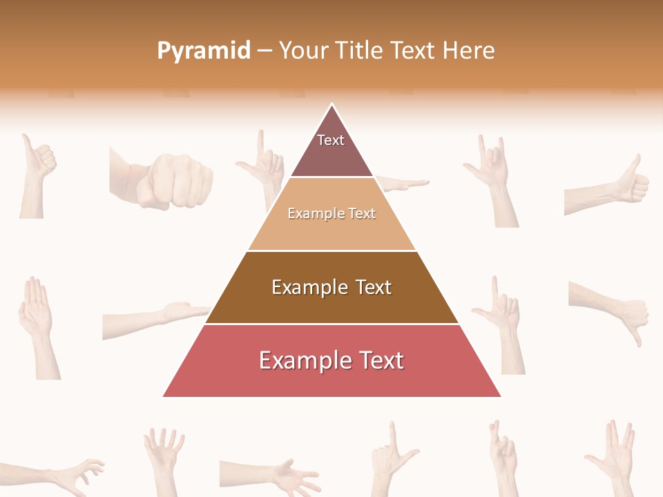 Choice Finger Symbol PowerPoint Template