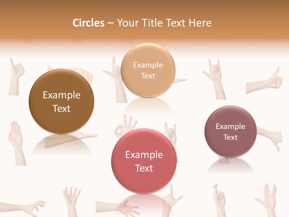 Choice Finger Symbol PowerPoint Template