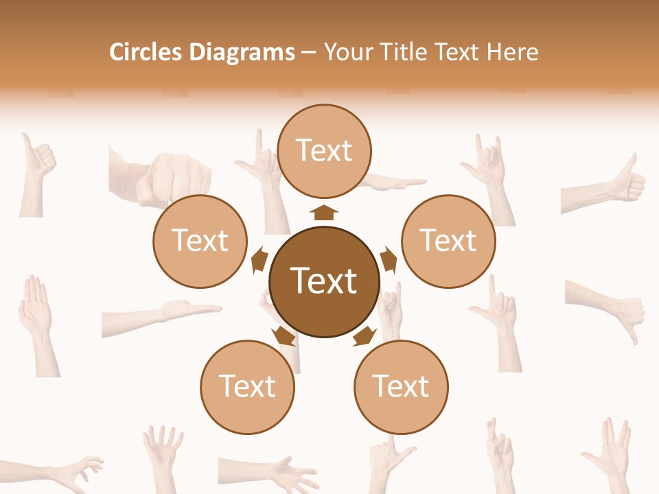 Choice Finger Symbol PowerPoint Template