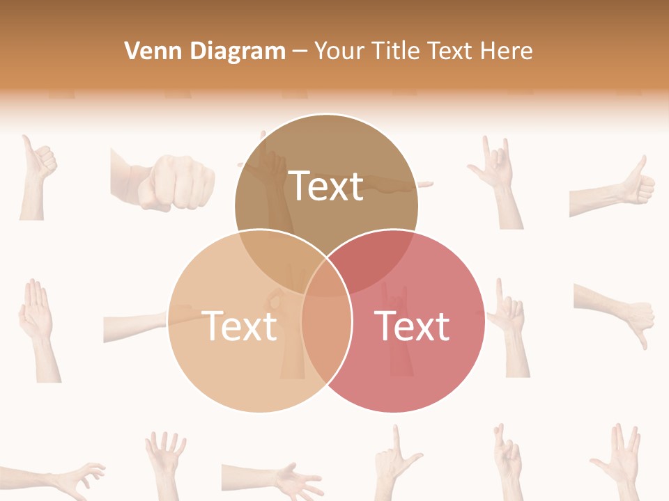 Choice Finger Symbol PowerPoint Template