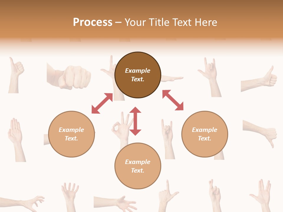 Choice Finger Symbol PowerPoint Template
