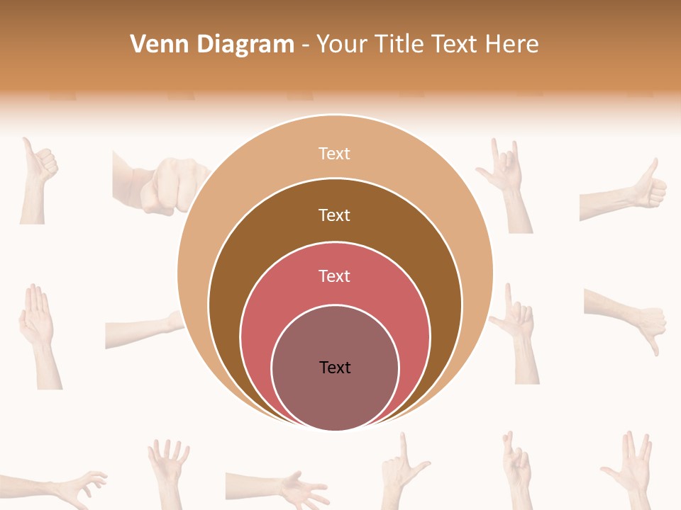 Choice Finger Symbol PowerPoint Template
