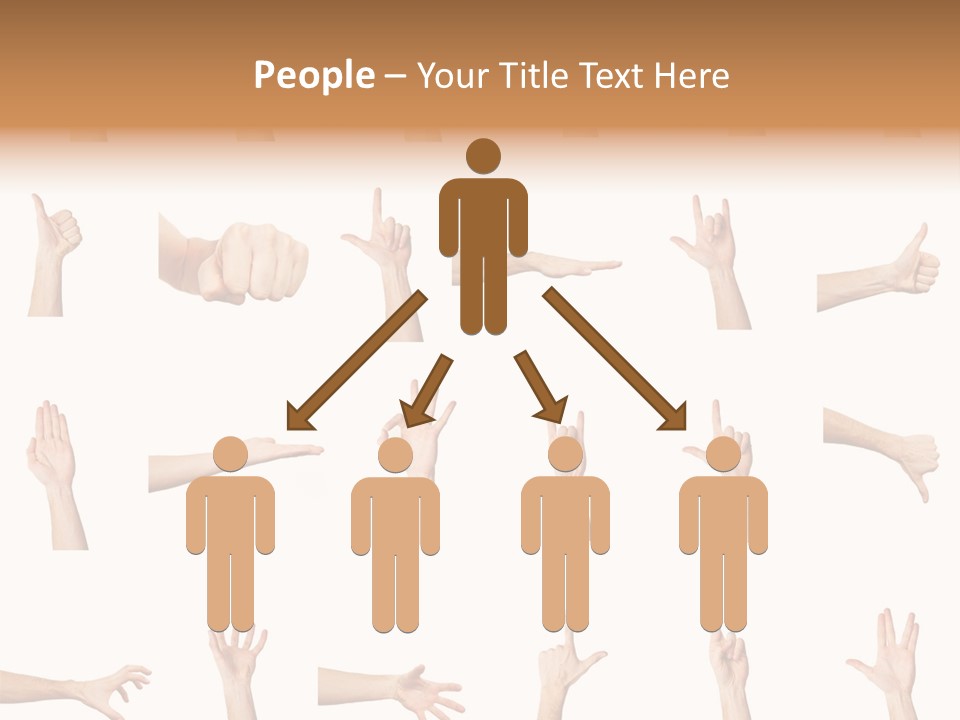 Choice Finger Symbol PowerPoint Template