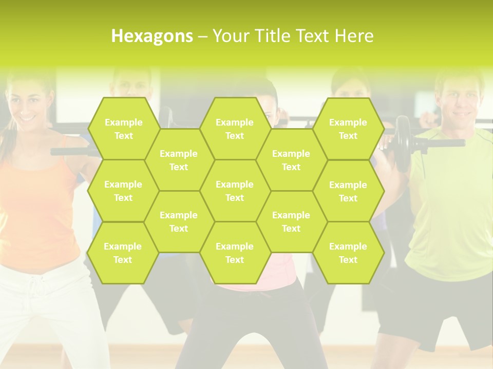 Push Strength Sport PowerPoint Template