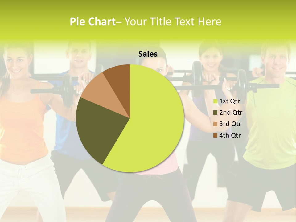 Push Strength Sport PowerPoint Template